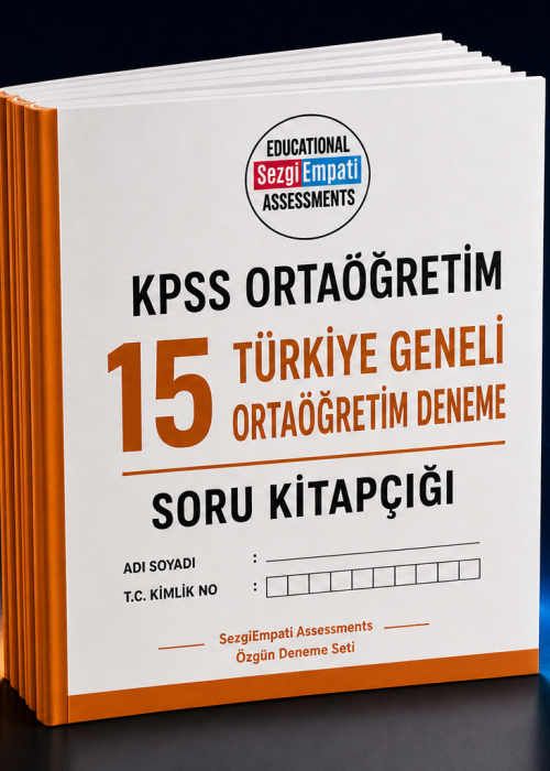 KPSS Ortaöğretim – 15'li Türkiye Geneli Deneme Katılımı