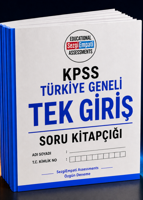 KPSS Türkiye Geneli – Tek Deneme Katılımı